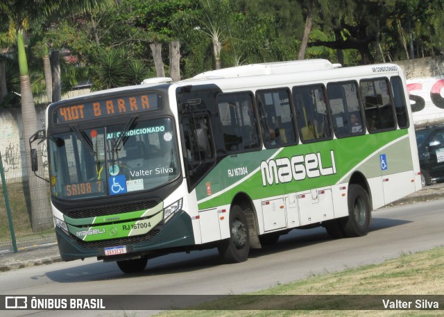 Transportes Mageli RJ 167.004 na cidade de Rio de Janeiro, Rio de Janeiro, Brasil, por Valter Silva. Número da foto: #13233760.