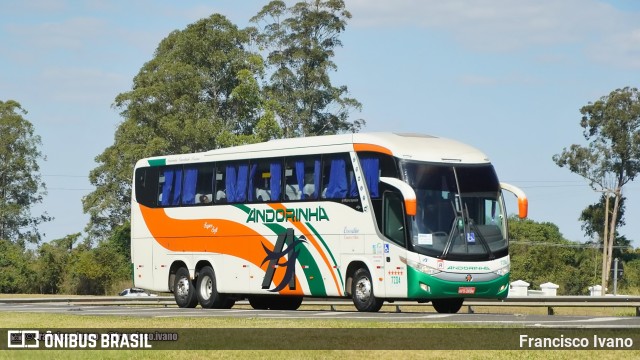 Empresa de Transportes Andorinha 7204 na cidade de Águas de Santa Bárbara, São Paulo, Brasil, por Francisco Ivano. Número da foto: #13232697.