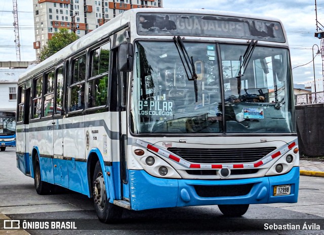 Buses Guadalupe 36 na cidade de Carmen, San José, San José, Costa Rica, por Sebastian Ávila. Número da foto: #13232015.