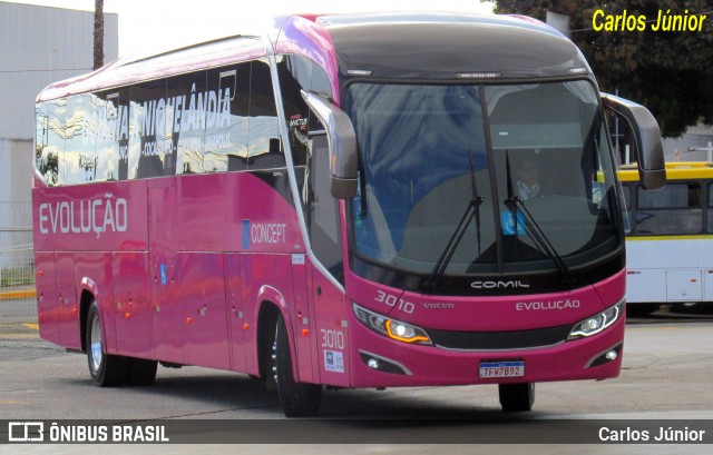 Evolução Transportes e Turismo 3010 na cidade de Goiânia, Goiás, Brasil, por Carlos Júnior. Número da foto: #13233464.