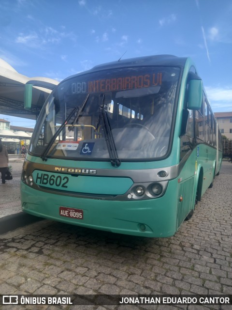 Auto Viação Redentor HB602 na cidade de Curitiba, Paraná, Brasil, por JONATHAN EDUARDO CANTOR. Número da foto: #13233524.