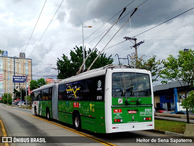 Next Mobilidade - ABC Sistema de Transporte 8101 na cidade de Santo André, São Paulo, Brasil, por Heitor de Sena Sapaterro. Número da foto: #13234083.