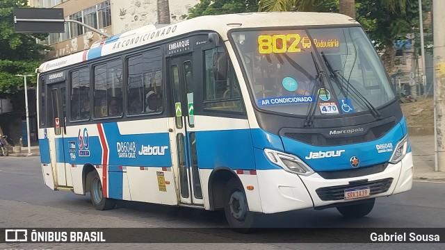 Auto Viação Jabour D86048 na cidade de Rio de Janeiro, Rio de Janeiro, Brasil, por Gabriel Sousa. Número da foto: #13232165.