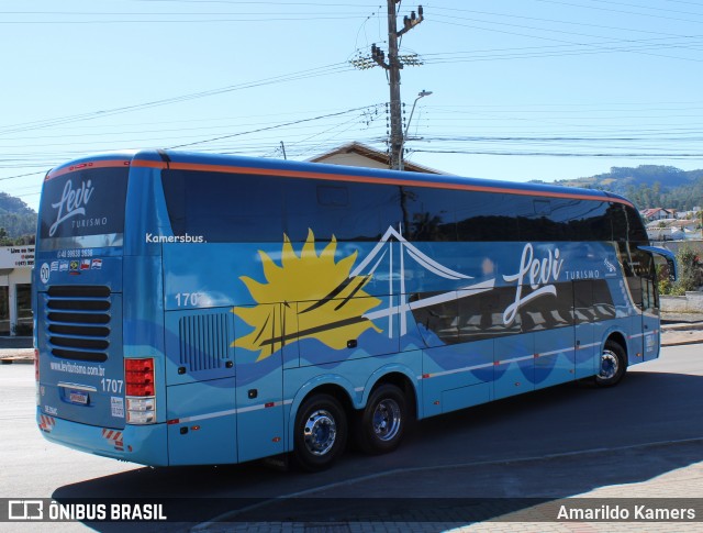 Levi Turismo 1707 na cidade de Ituporanga, Santa Catarina, Brasil, por Amarildo Kamers. Número da foto: #13232714.