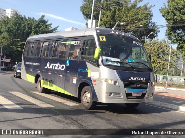 Jumbo Turismo 805 na cidade de São Paulo, São Paulo, Brasil, por Rafael Lopes de Oliveira. Número da foto: #13231958.