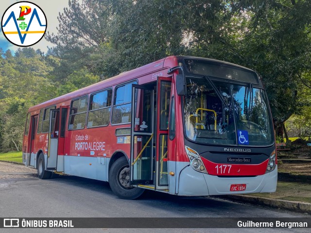Trevo Transportes Coletivos 1177 na cidade de Porto Alegre, Rio Grande do Sul, Brasil, por Guilherme Bergman. Número da foto: #13232800.