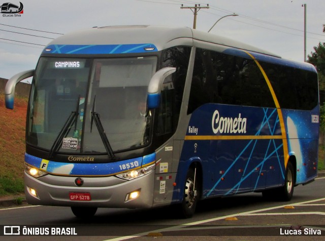 Viação Cometa 18530 na cidade de Campinas, São Paulo, Brasil, por Lucas Silva. Número da foto: #13234861.