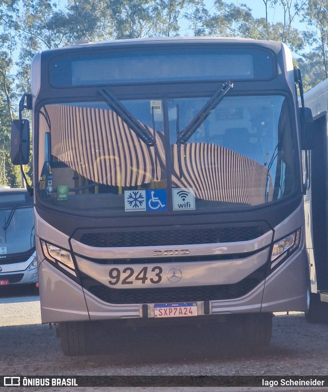 BluMob - Concessionária de Transporte Urbano de Blumenau 9243 na cidade de Blumenau, Santa Catarina, Brasil, por Iago Scheineider. Número da foto: #13231889.