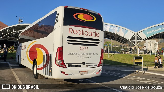 Realidade Transportes e Turismo 0377 na cidade de Aparecida, São Paulo, Brasil, por Claudio José de Souza. Número da foto: #13232914.