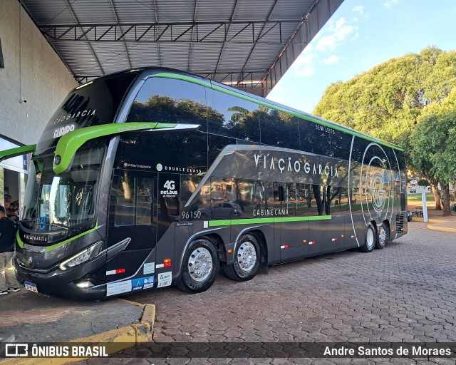 Viação Garcia 96150 na cidade de Iporã, Paraná, Brasil, por Andre Santos de Moraes. Número da foto: #13232116.