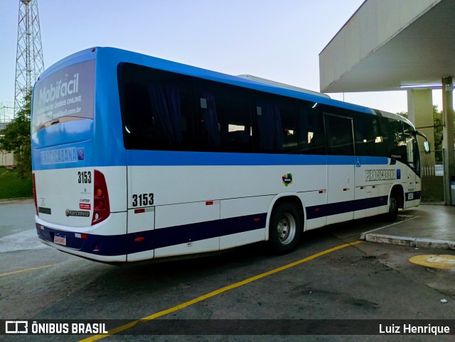 Viação Piracicabana 3153 na cidade de Mogi das Cruzes, São Paulo, Brasil, por Luiz Henrique. Número da foto: #13231875.