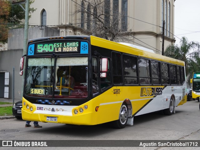 Autobuses Buenos Aires 2367 na cidade de Santa Fe, La Capital, Santa Fe, Argentina, por Agustin SanCristobal1712. Número da foto: #13233392.