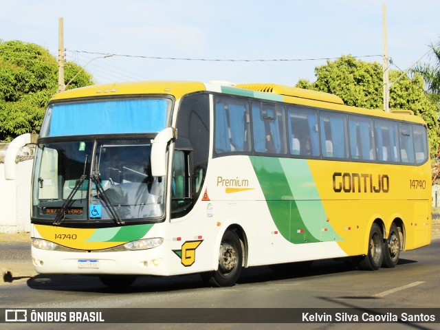 Empresa Gontijo de Transportes 14740 na cidade de Uberlândia, Minas Gerais, Brasil, por Kelvin Silva Caovila Santos. Número da foto: #13234439.