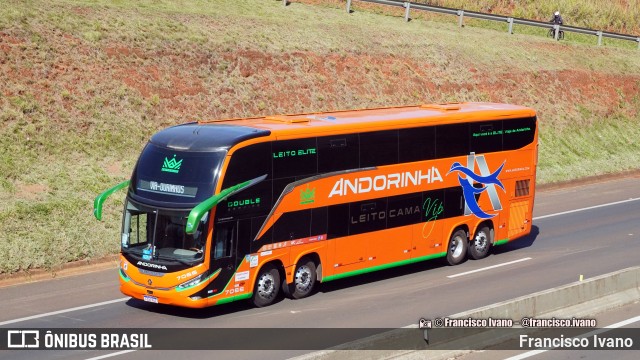 Empresa de Transportes Andorinha 7066 na cidade de Santa Cruz do Rio Pardo, São Paulo, Brasil, por Francisco Ivano. Número da foto: #13234581.