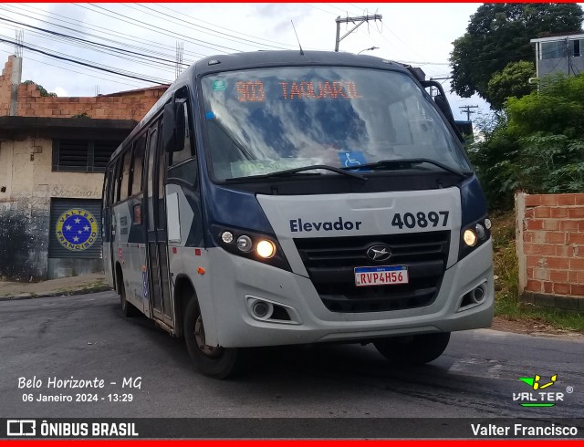São Cristóvão Transportes 40897 na cidade de Belo Horizonte, Minas Gerais, Brasil, por Valter Francisco. Número da foto: #13233042.