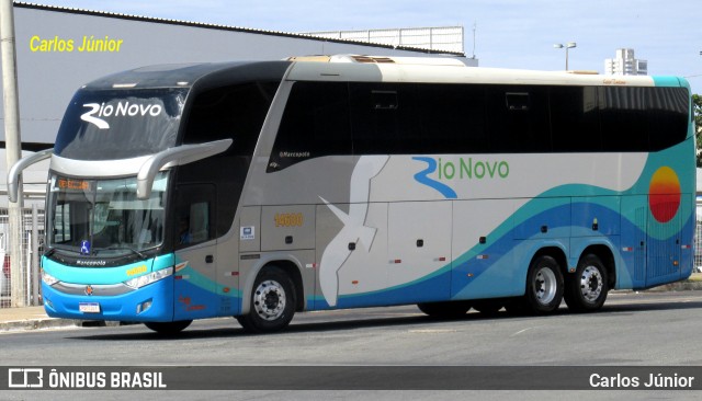 Rio Novo Transportes e Turismo 14600 na cidade de Goiânia, Goiás, Brasil, por Carlos Júnior. Número da foto: #13233683.