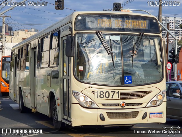 Viação Santo Ângelo 18071 na cidade de Curitiba, Paraná, Brasil, por Lucas Weber Calizario. Número da foto: #13234563.