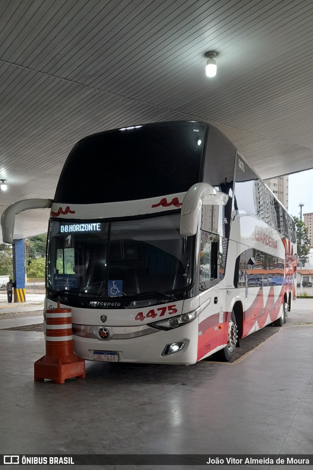 Expresso Gardenia 4475 na cidade de Pouso Alegre, Minas Gerais, Brasil, por João Vitor Almeida de Moura. Número da foto: #13232269.