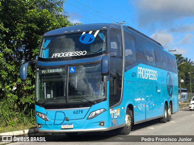 Auto Viação Progresso 6279 na cidade de Recife, Pernambuco, Brasil, por Pedro Francisco Junior. Número da foto: #13233795.