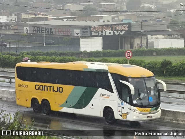 Empresa Gontijo de Transportes 18400 na cidade de Escada, Pernambuco, Brasil, por Pedro Francisco Junior. Número da foto: #13233829.