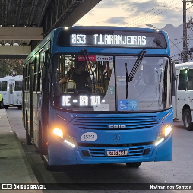 Viação Serrana 15251 na cidade de Serra, Espírito Santo, Brasil, por Nathan dos Santos. Número da foto: #13233971.