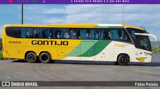Empresa Gontijo de Transportes 19465 na cidade de Montes Claros, Minas Gerais, Brasil, por Fábio Paixão. Número da foto: #13232398.