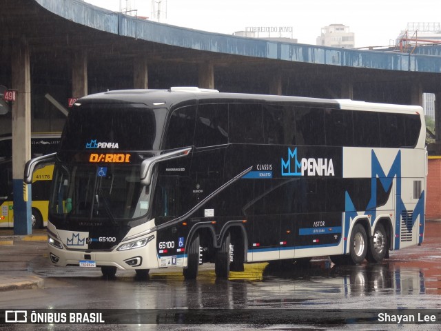 Empresa de Ônibus Nossa Senhora da Penha 65100 na cidade de Porto Alegre, Rio Grande do Sul, Brasil, por Shayan Lee. Número da foto: #13233895.