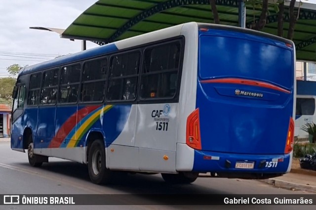 CAF Transportes 1511 na cidade de Brumadinho, Minas Gerais, Brasil, por Gabriel Costa Guimarães. Número da foto: #13232174.