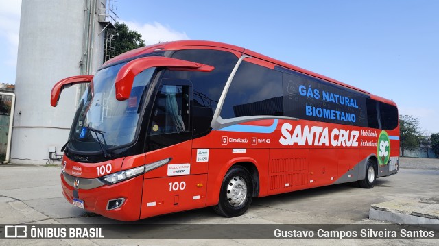 Viação Santa Cruz 100 na cidade de São Paulo, São Paulo, Brasil, por Gustavo Campos Silveira Santos. Número da foto: #13231777.