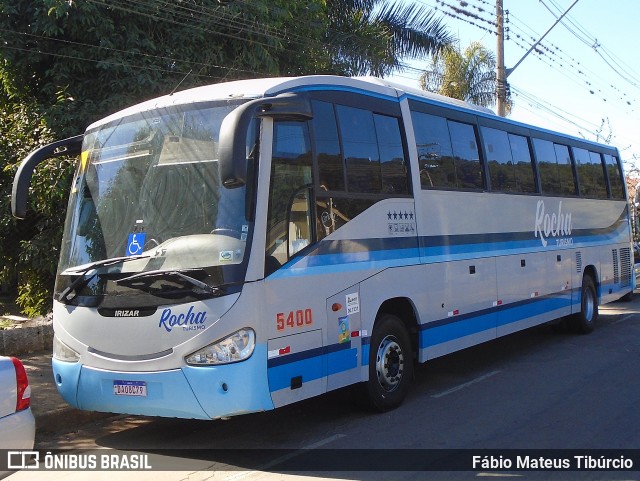 Rocha Turismo 5400 na cidade de Três Corações, Minas Gerais, Brasil, por Fábio Mateus Tibúrcio. Número da foto: #13231906.