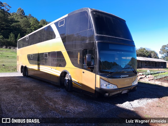 Pullman Bus 2852 na cidade de Nova Petrópolis, Rio Grande do Sul, Brasil, por Luiz Wagner Almeida. Número da foto: #13231882.