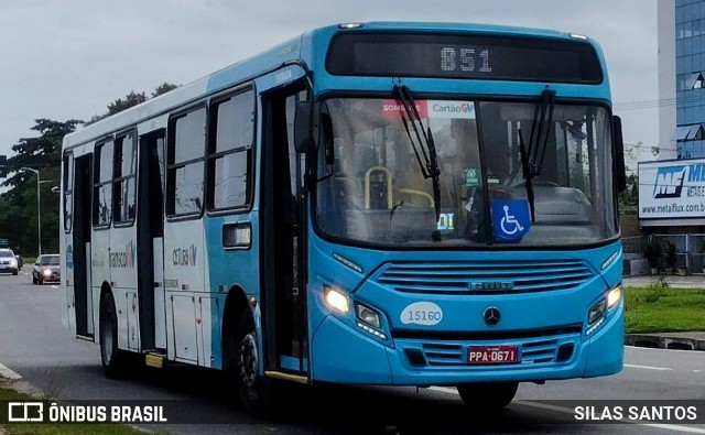 Viação Serrana 15160 na cidade de Serra, Espírito Santo, Brasil, por SILAS SANTOS. Número da foto: #13233212.