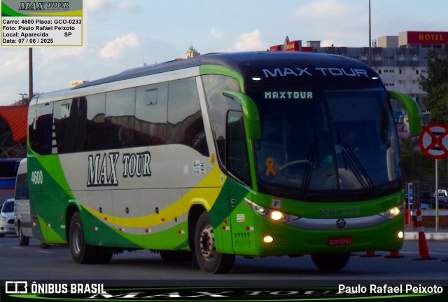 Max Tour Atibaia 4600 na cidade de Aparecida, São Paulo, Brasil, por Paulo Rafael Peixoto. Número da foto: #13231735.