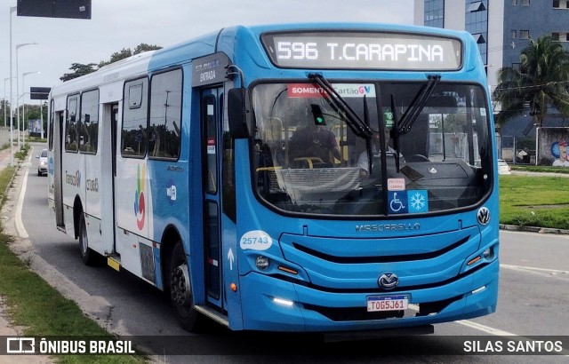 Viação Satélite 25743 na cidade de Serra, Espírito Santo, Brasil, por SILAS SANTOS. Número da foto: #13233215.