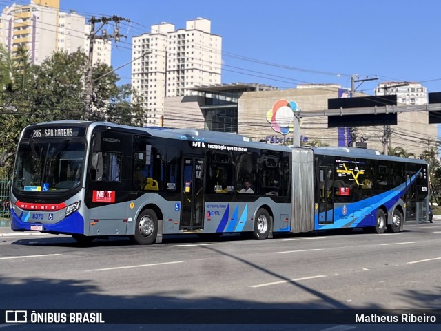 Next Mobilidade - ABC Sistema de Transporte 8370 na cidade de São Bernardo do Campo, São Paulo, Brasil, por Matheus Ribeiro. Número da foto: #13231618.