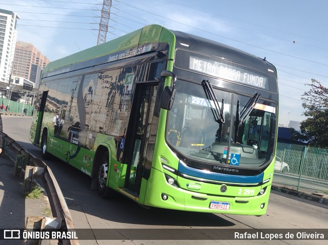 Sambaíba Transportes Urbanos 2 2911 na cidade de São Paulo, São Paulo, Brasil, por Rafael Lopes de Oliveira. Número da foto: #13234431.