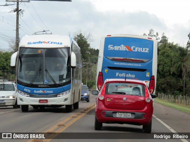 VUSC - Viação União Santa Cruz 4070 na cidade de Venâncio Aires, Rio Grande do Sul, Brasil, por Rodrigo  Ribeiro. Número da foto: #13233781.