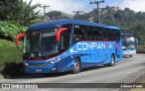 Confianza Transportes RJ 879.004 na cidade de Petrópolis, Rio de Janeiro, Brasil, por Adriano Pedro. Número da foto: #:id.