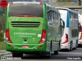 Auto Viação Catarinense 3362 na cidade de Florianópolis, Santa Catarina, Brasil, por Felipe Arguelho. Número da foto: #13231726.