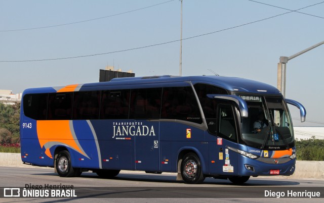 Transportes Jangada 9143 na cidade de São Paulo, São Paulo, Brasil, por Diego Henrique. Número da foto: #13235623.