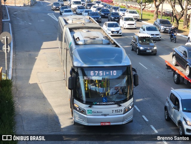Viação Campo Belo 7 1529 na cidade de São Paulo, São Paulo, Brasil, por Brenno Santos. Número da foto: #13235200.
