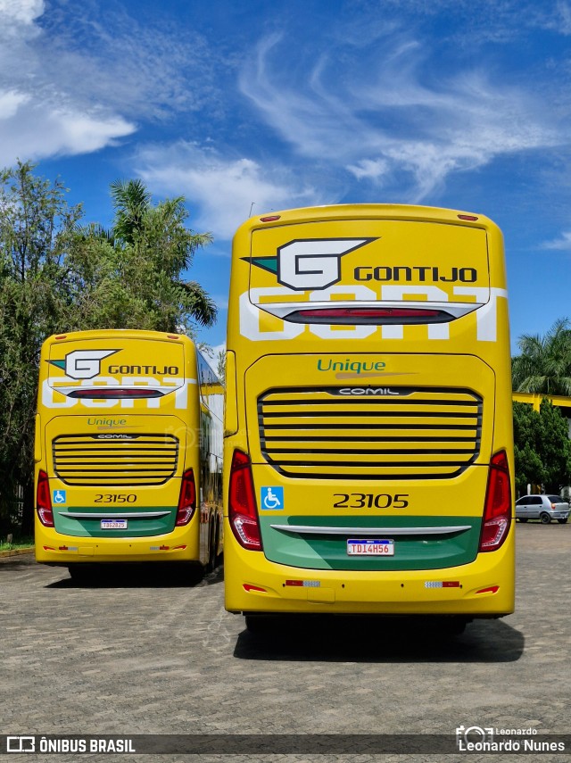 Empresa Gontijo de Transportes 23105 na cidade de Patos de Minas, Minas Gerais, Brasil, por Leonardo Nunes. Número da foto: #13235351.