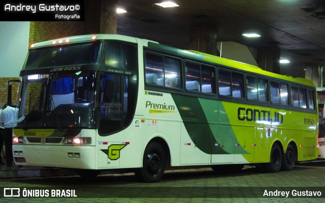 Empresa Gontijo de Transportes 15160 na cidade de Belo Horizonte, Minas Gerais, Brasil, por Andrey Gustavo. Número da foto: #13236790.