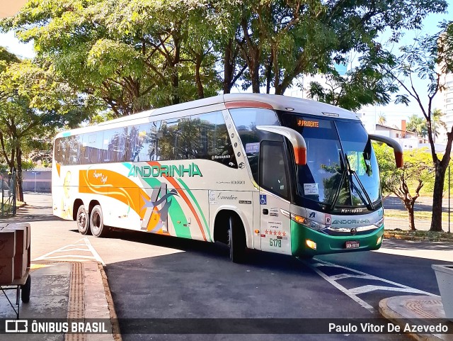 Empresa de Transportes Andorinha 6178 na cidade de Franca, São Paulo, Brasil, por Paulo Vitor De Azevedo. Número da foto: #13235783.