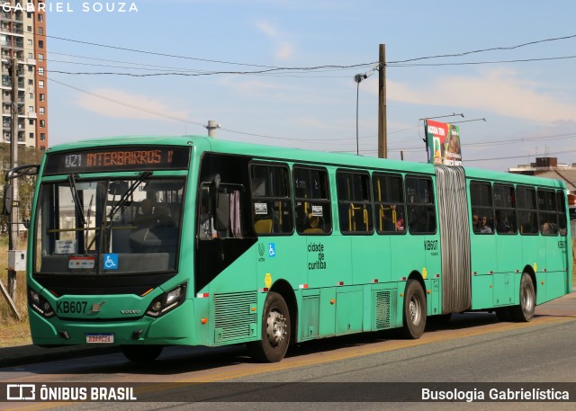 Viação Tamandaré KB607 na cidade de Curitiba, Paraná, Brasil, por Busologia Gabrielística. Número da foto: #13235590.