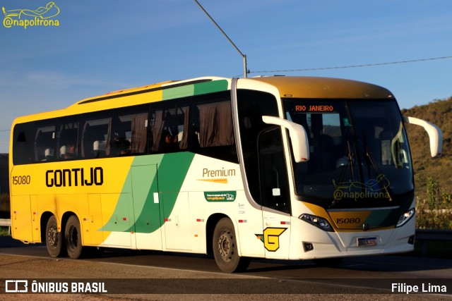 Empresa Gontijo de Transportes 15080 na cidade de Manoel Vitorino, Bahia, Brasil, por Filipe Lima. Número da foto: #13236752.