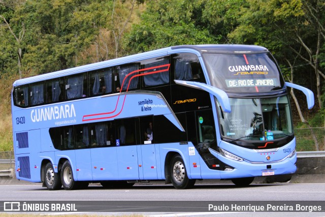Viação Sampaio 13420 na cidade de Piraí, Rio de Janeiro, Brasil, por Paulo Henrique Pereira Borges. Número da foto: #13236506.