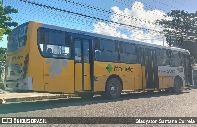 Viação Modelo 9080 na cidade de Aracaju, Sergipe, Brasil, por Gladyston Santana Correia. Número da foto: #13236860.