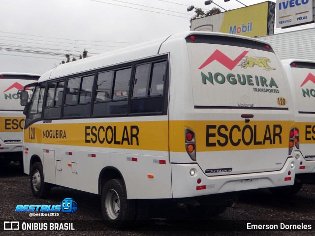 Viação Nogueira 120 na cidade de Santa Maria, Rio Grande do Sul, Brasil, por Emerson Dorneles. Número da foto: #13235210.