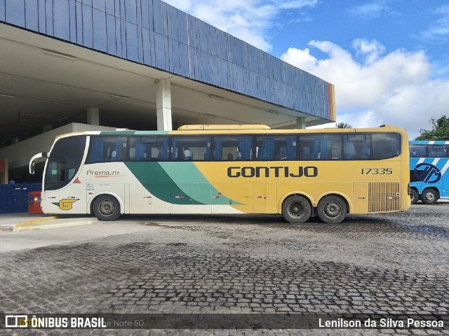 Empresa Gontijo de Transportes 17335 na cidade de Caruaru, Pernambuco, Brasil, por Lenilson da Silva Pessoa. Número da foto: #13236517.